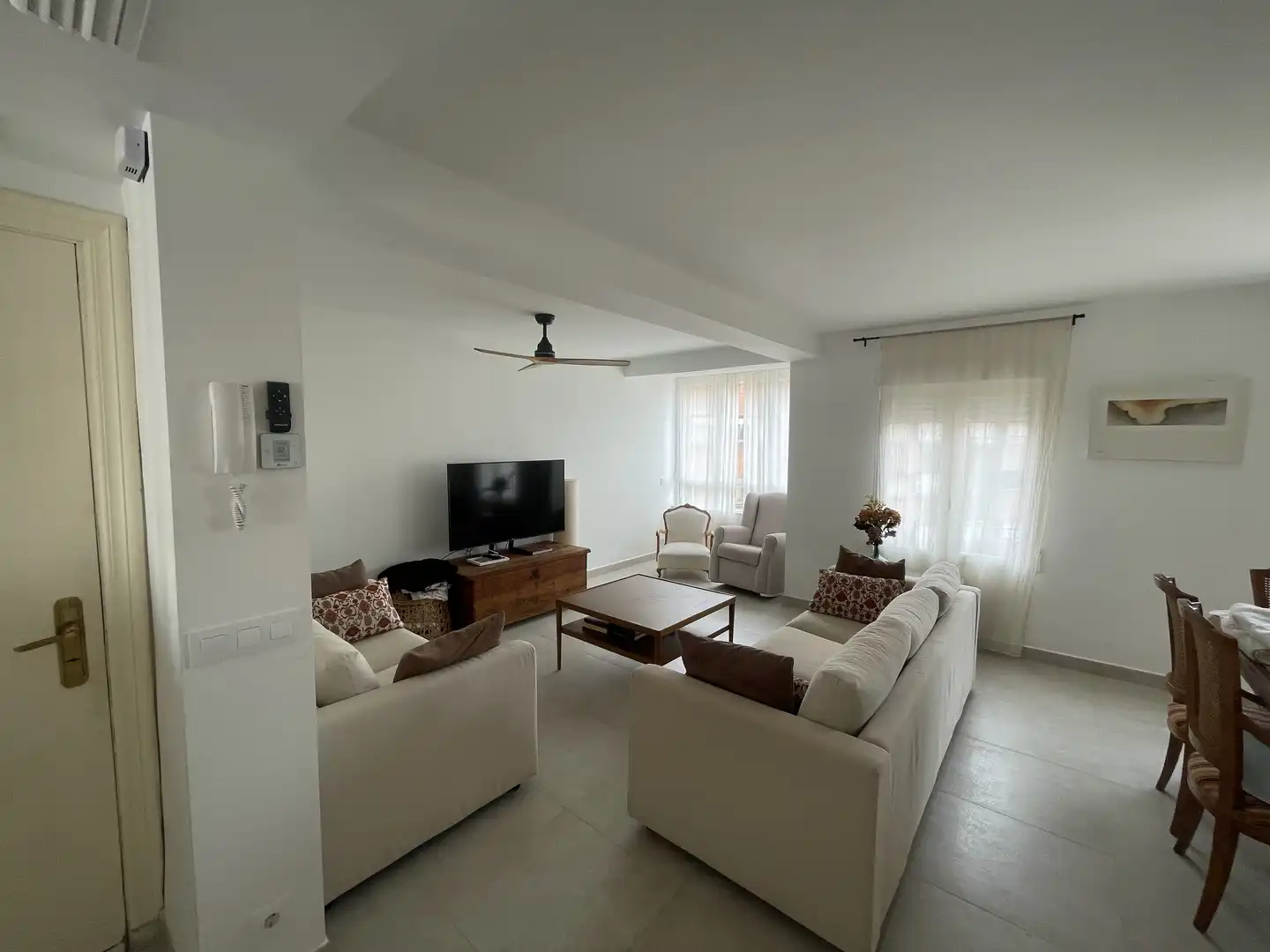 Wohnung zum Verkauf in Calle Ministro Diego Clemenc, 8, Vistalegre Wohnzimmer von Wohnung zum Verkauf in Murcia Capital mit Klimaanlage