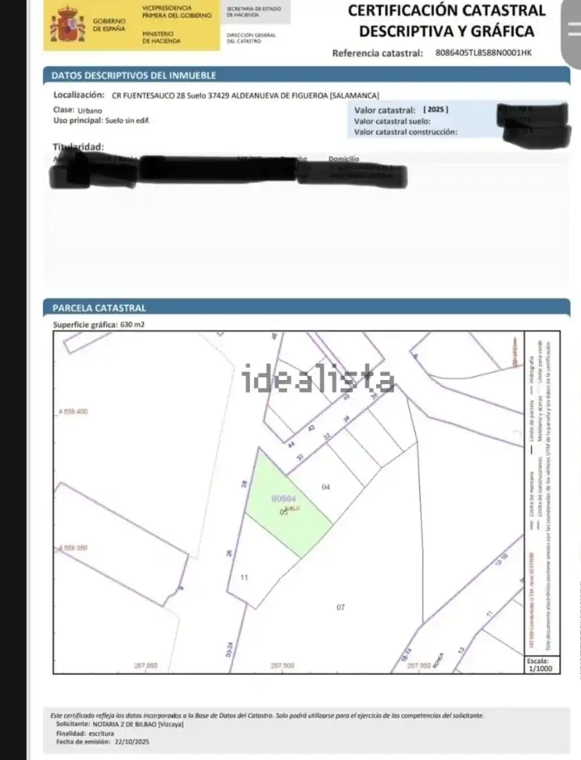 Residencial en venta en Carretera Fuentesauco, 44, Aldeanueva de Figueroa Residencial en venta en Aldeanueva de Figueroa