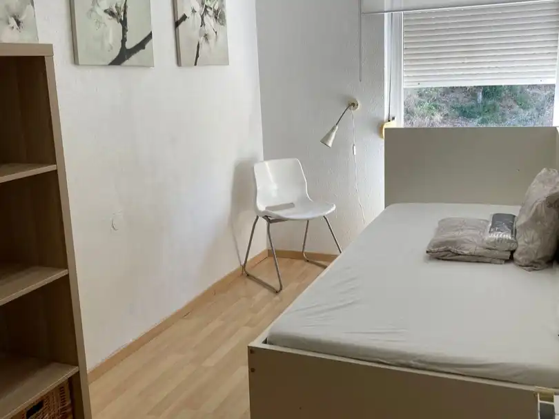 Bedroom of Flat for sale in  Barcelona Capital  with Air Conditioner