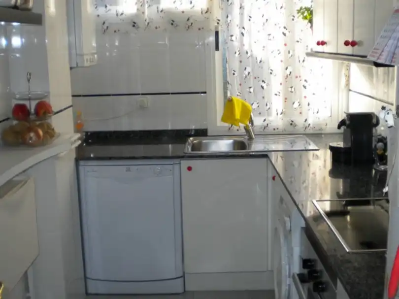 Kitchen of Flat for sale in  Barcelona Capital  with Air Conditioner