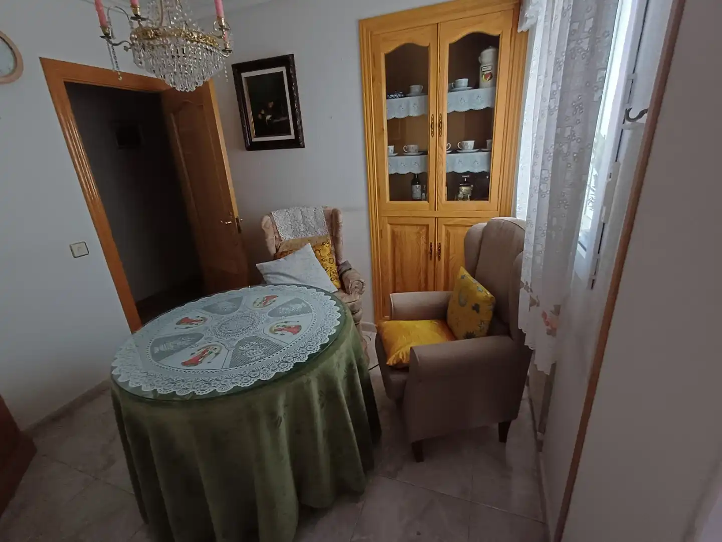 Menjador de Pis en venda en Béjar amb Calefacció, Jardí privat i Parquet