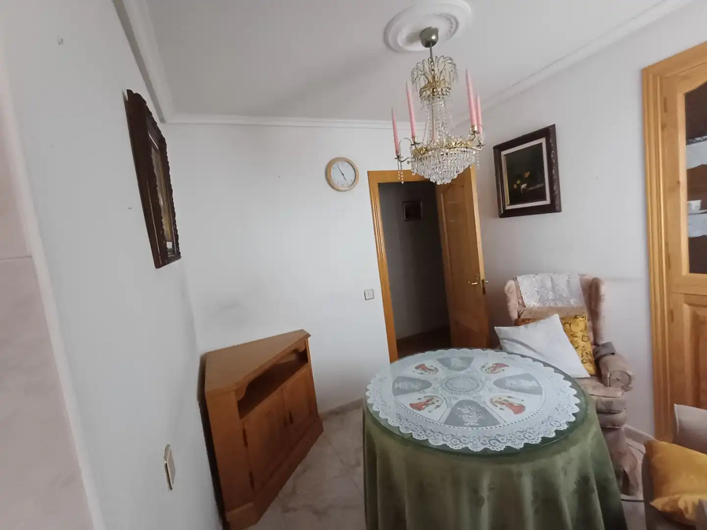 Menjador de Pis en venda en Béjar amb Calefacció, Jardí privat i Parquet