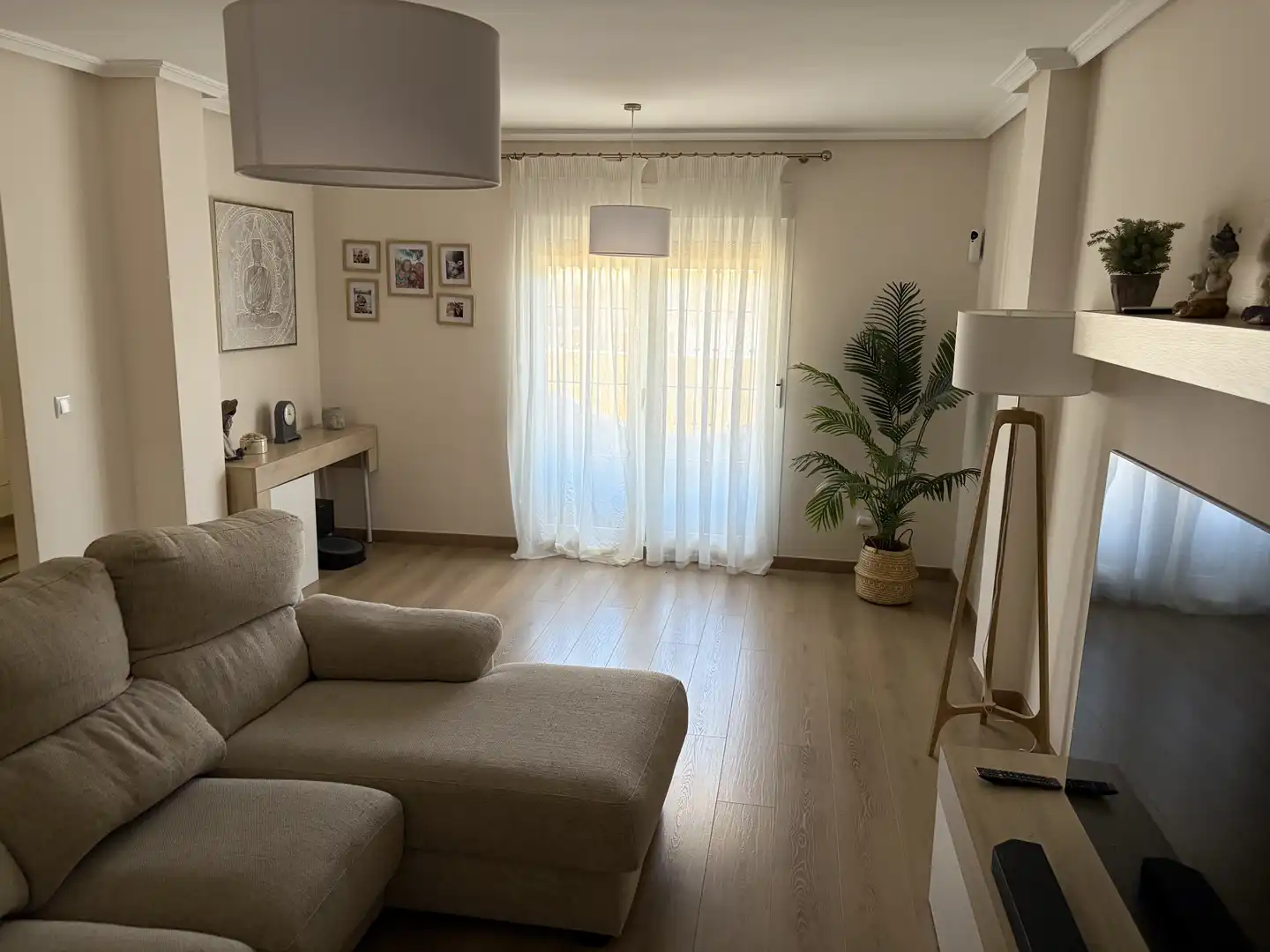 Sala d'estar de Casa o xalet en venda en San Javier amb Aire condicionat i Terrassa