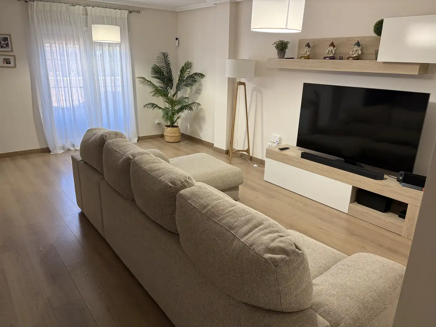 Sala d'estar de Casa o xalet en venda en San Javier amb Aire condicionat i Terrassa