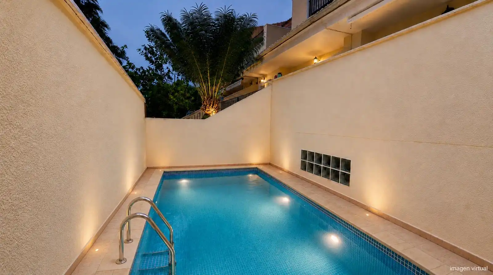 Piscina de Casa o xalet en venda en San Javier amb Aire condicionat i Terrassa