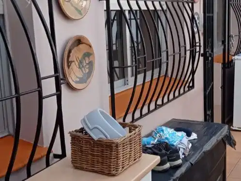 Terrasse von Wohnung zur Miete in Miño mit Terrasse, Möbliert und Ofen