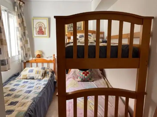 Detached homes for sale in Calle Canarias, 12, Monte y Mar Bedroom of Detached homes for sale in Santa Pola with Air Conditioner, Terrace and Balcony
