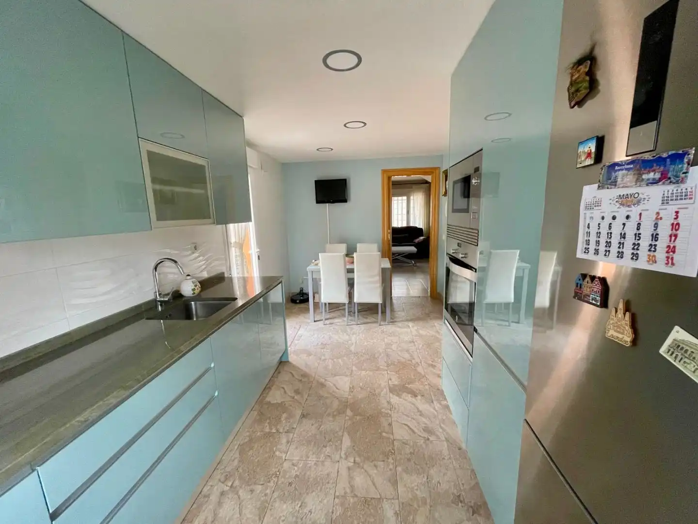 Cocina de Casa o chalet en venta en La Cabrera con Terraza y Piscina