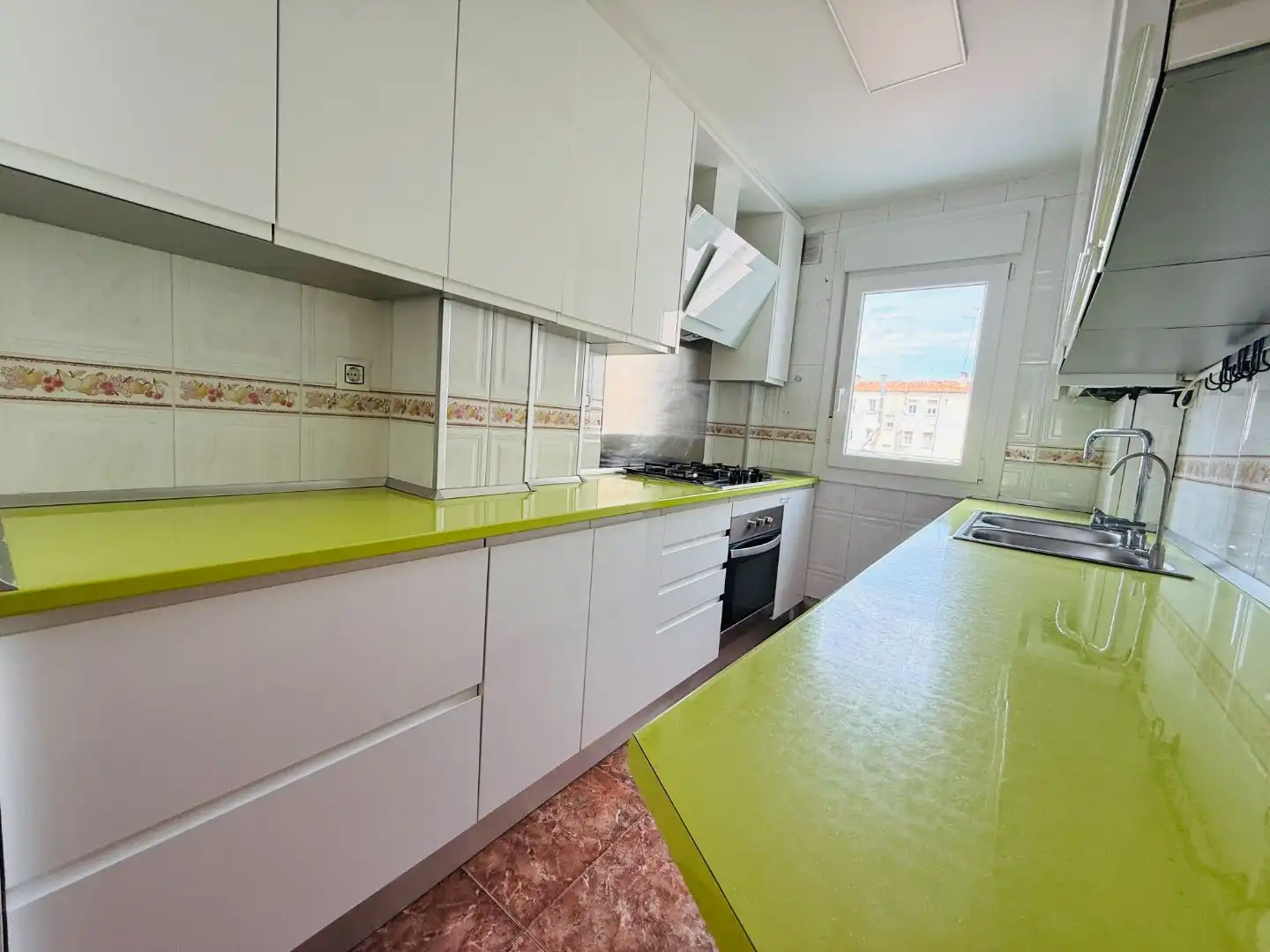 Kitchen of Flat for sale in  Albacete Capital  with Air Conditioner and Balcony
