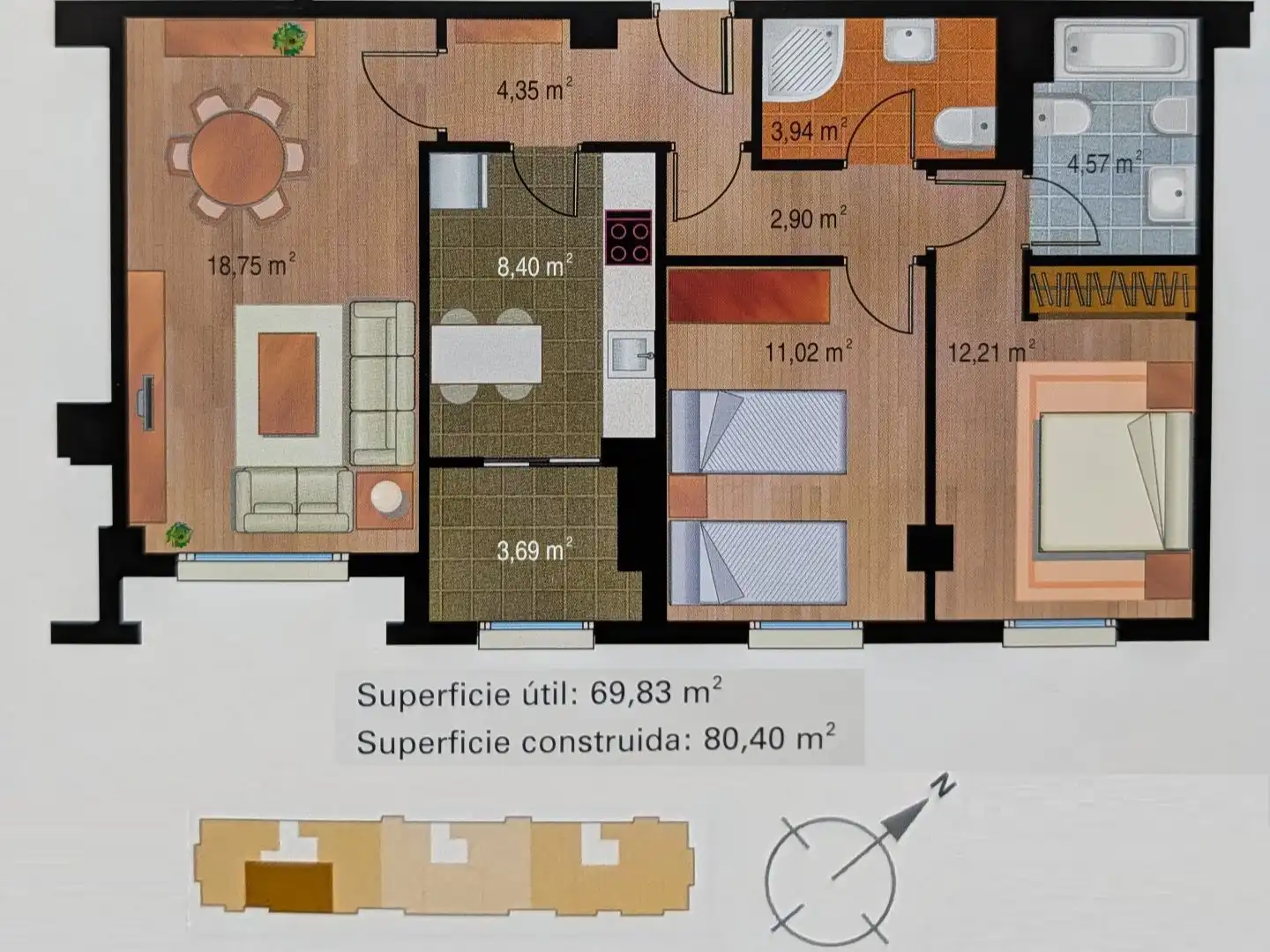 Wohnung zum Verkauf in Calle de Álava, 76, Roces Wohnung zum Verkauf in Gijón