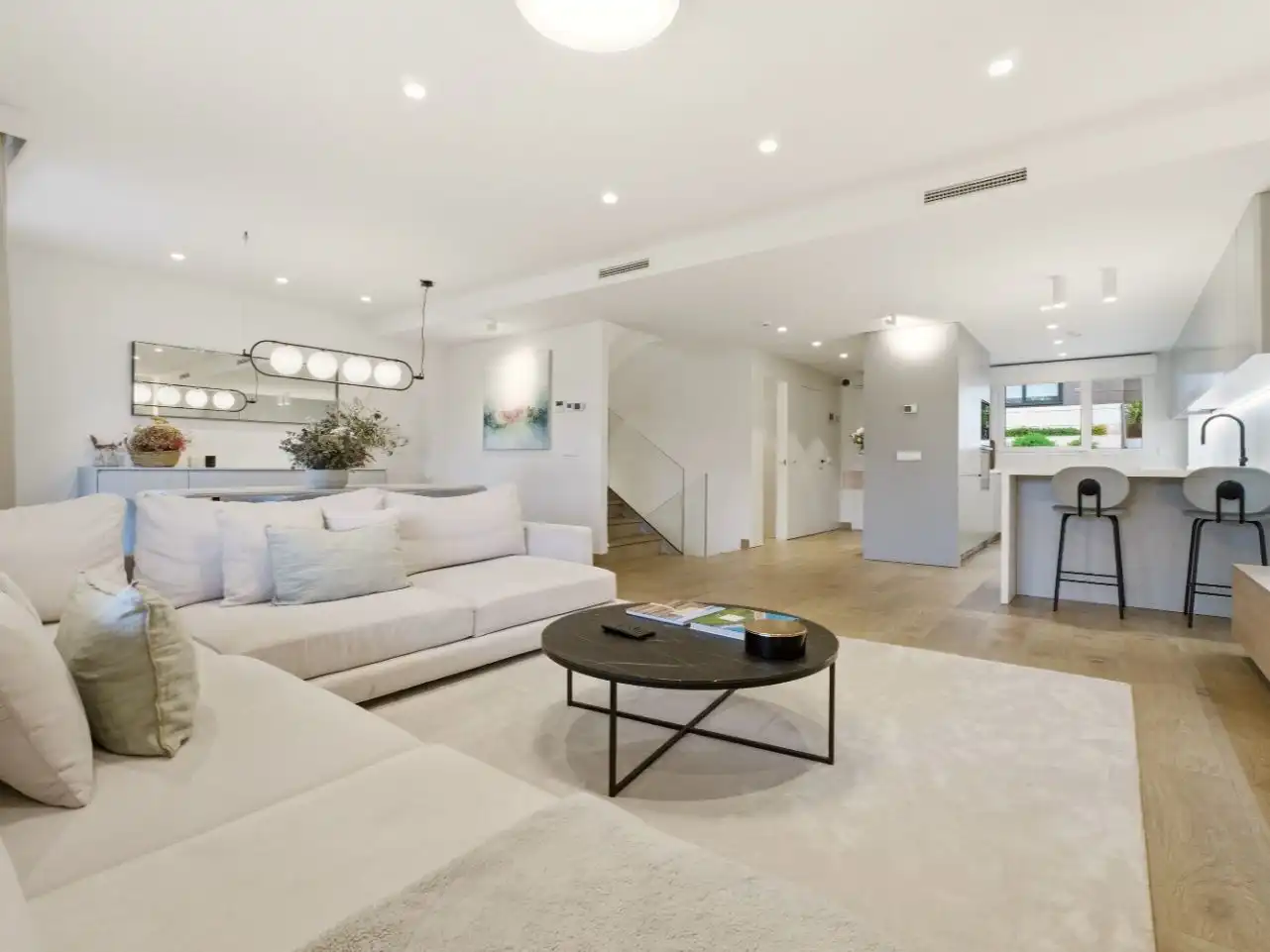 Wohnung zum Verkauf in Calle Fernando Ruiz de León, 2, Norte Wohnzimmer von Wohnung zum Verkauf in Pozuelo de Alarcón mit Klimaanlage, Heizung und Privatgarten