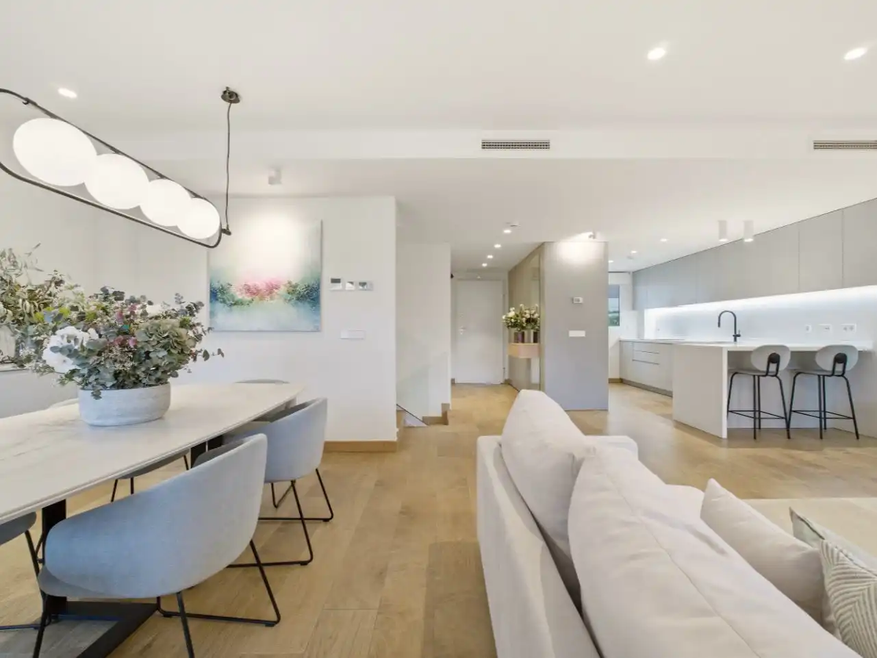 Wohnung zum Verkauf in Calle Fernando Ruiz de León, 2, Norte Wohnzimmer von Wohnung zum Verkauf in Pozuelo de Alarcón mit Klimaanlage, Heizung und Privatgarten