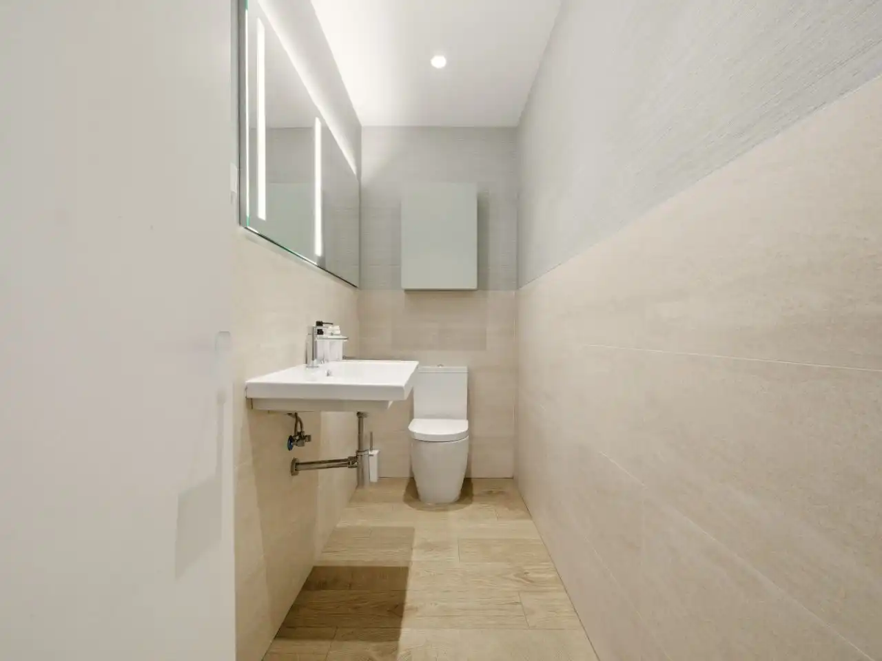 Wohnung zum Verkauf in Calle Fernando Ruiz de León, 2, Norte Badezimmer von Wohnung zum Verkauf in Pozuelo de Alarcón mit Klimaanlage, Heizung und Privatgarten