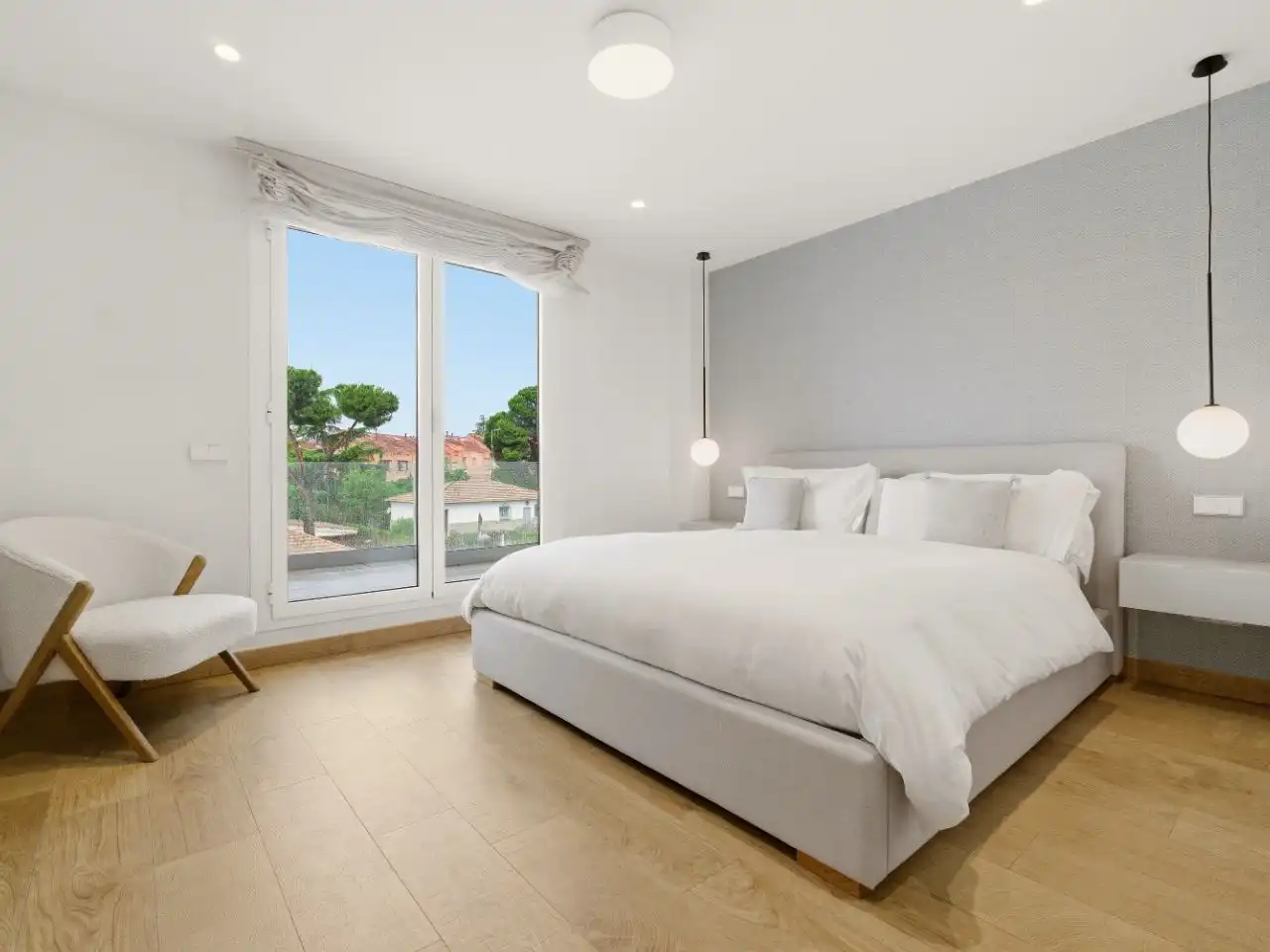 Wohnung zum Verkauf in Calle Fernando Ruiz de León, 2, Norte Schlafzimmer von Wohnung zum Verkauf in Pozuelo de Alarcón mit Klimaanlage, Heizung und Privatgarten