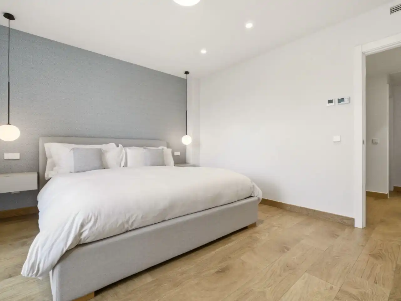 Wohnung zum Verkauf in Calle Fernando Ruiz de León, 2, Norte Schlafzimmer von Wohnung zum Verkauf in Pozuelo de Alarcón mit Klimaanlage, Heizung und Privatgarten