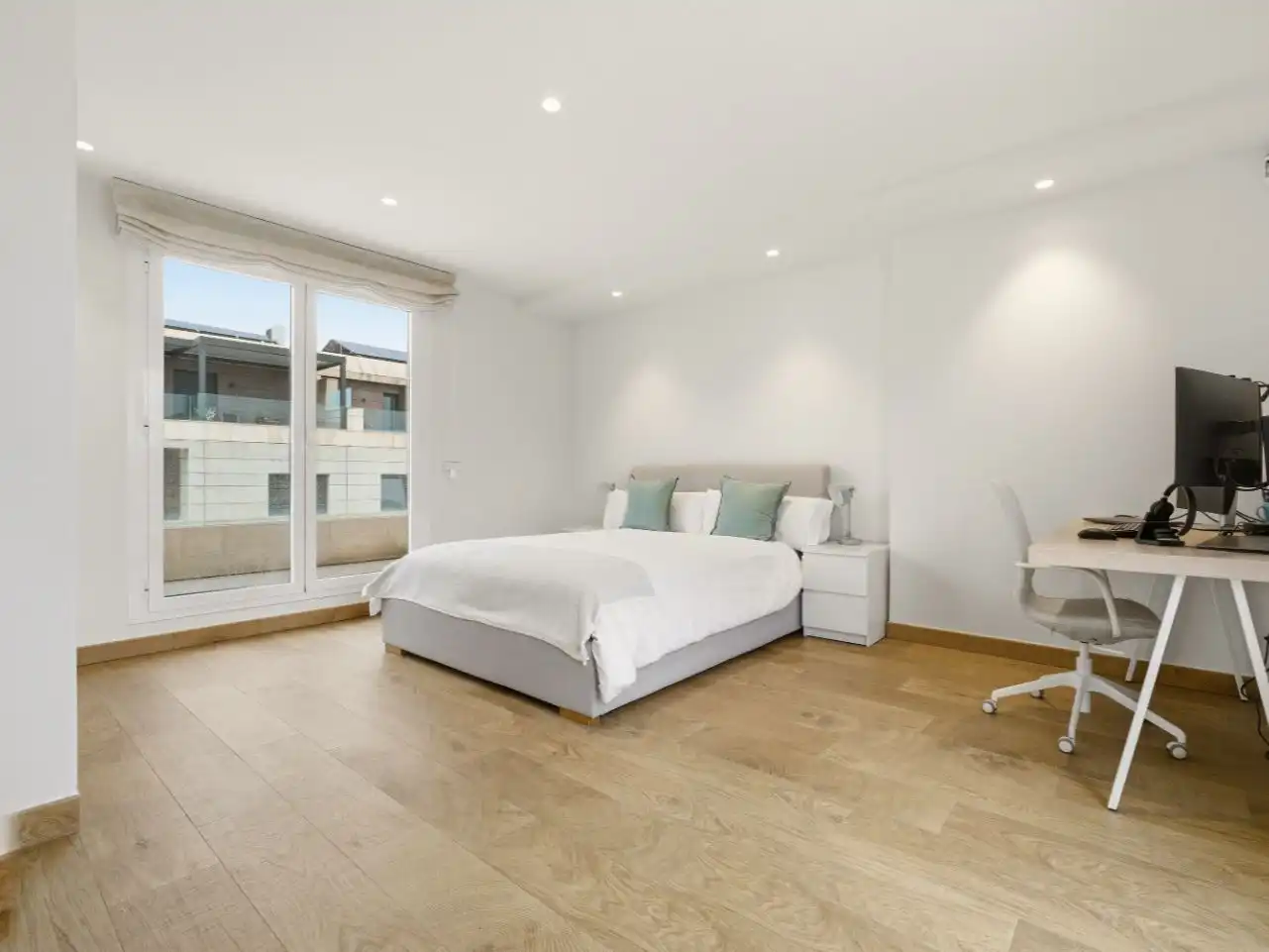 Wohnung zum Verkauf in Calle Fernando Ruiz de León, 2, Norte Schlafzimmer von Wohnung zum Verkauf in Pozuelo de Alarcón mit Klimaanlage, Heizung und Privatgarten