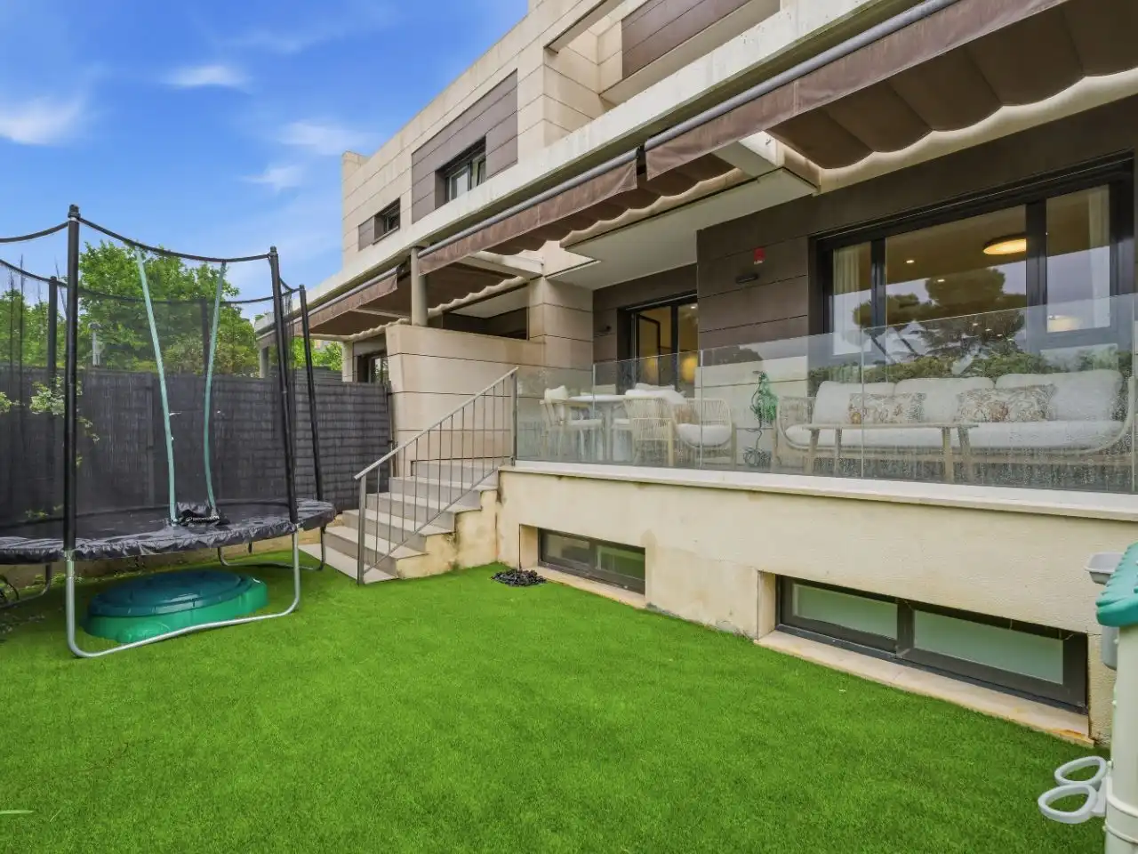 Wohnung zum Verkauf in Calle Fernando Ruiz de León, 2, Norte Terrasse von Wohnung zum Verkauf in Pozuelo de Alarcón mit Klimaanlage, Heizung und Privatgarten