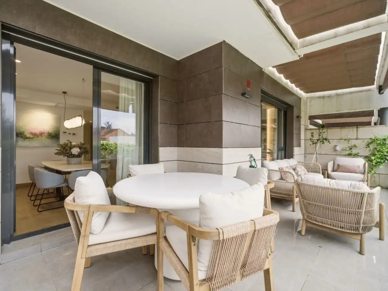 Wohnung zum Verkauf in Calle Fernando Ruiz de León, 2, Norte Terrasse von Wohnung zum Verkauf in Pozuelo de Alarcón mit Klimaanlage, Heizung und Privatgarten