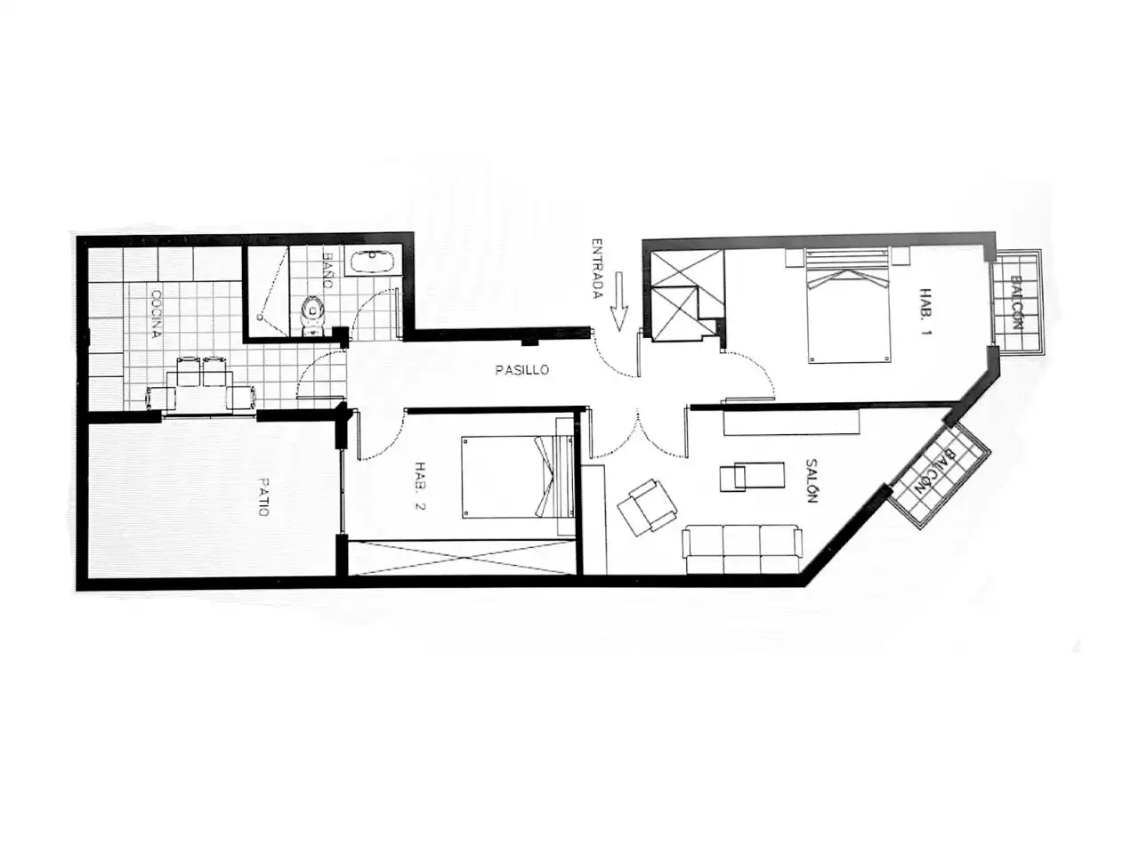 Wohnung zum Verkauf in Gloria Kalea, 2, Gros Wohnung zum Verkauf in Donostia - San Sebastián mit Balkon