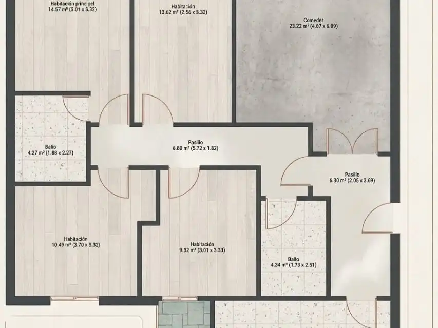 Piso en venta en Valencia con Aire acondicionado, Calefacción y Parquet