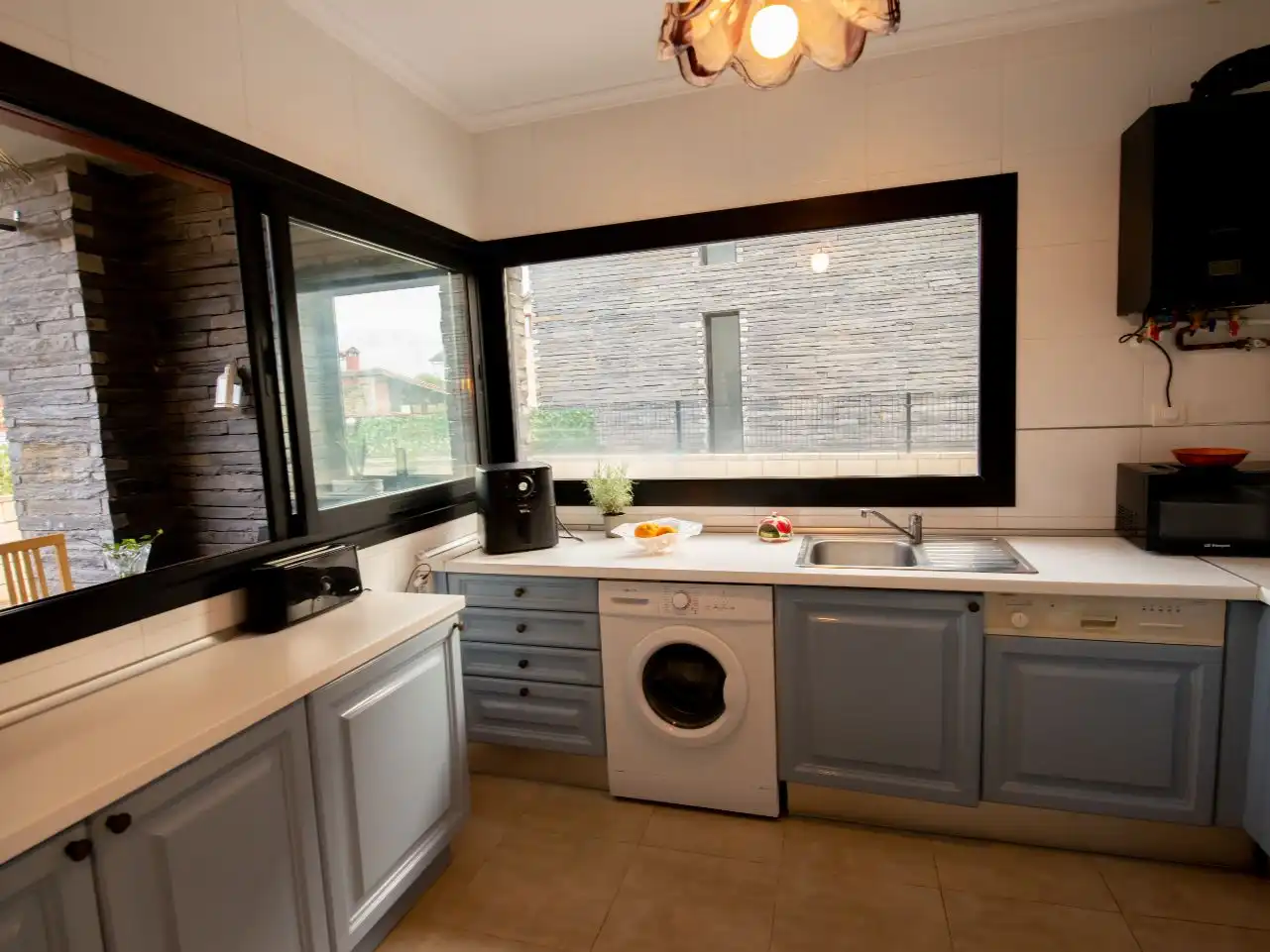 Kitchen of Houses for rent in Polanco  with Heating, Private garden and Terrace