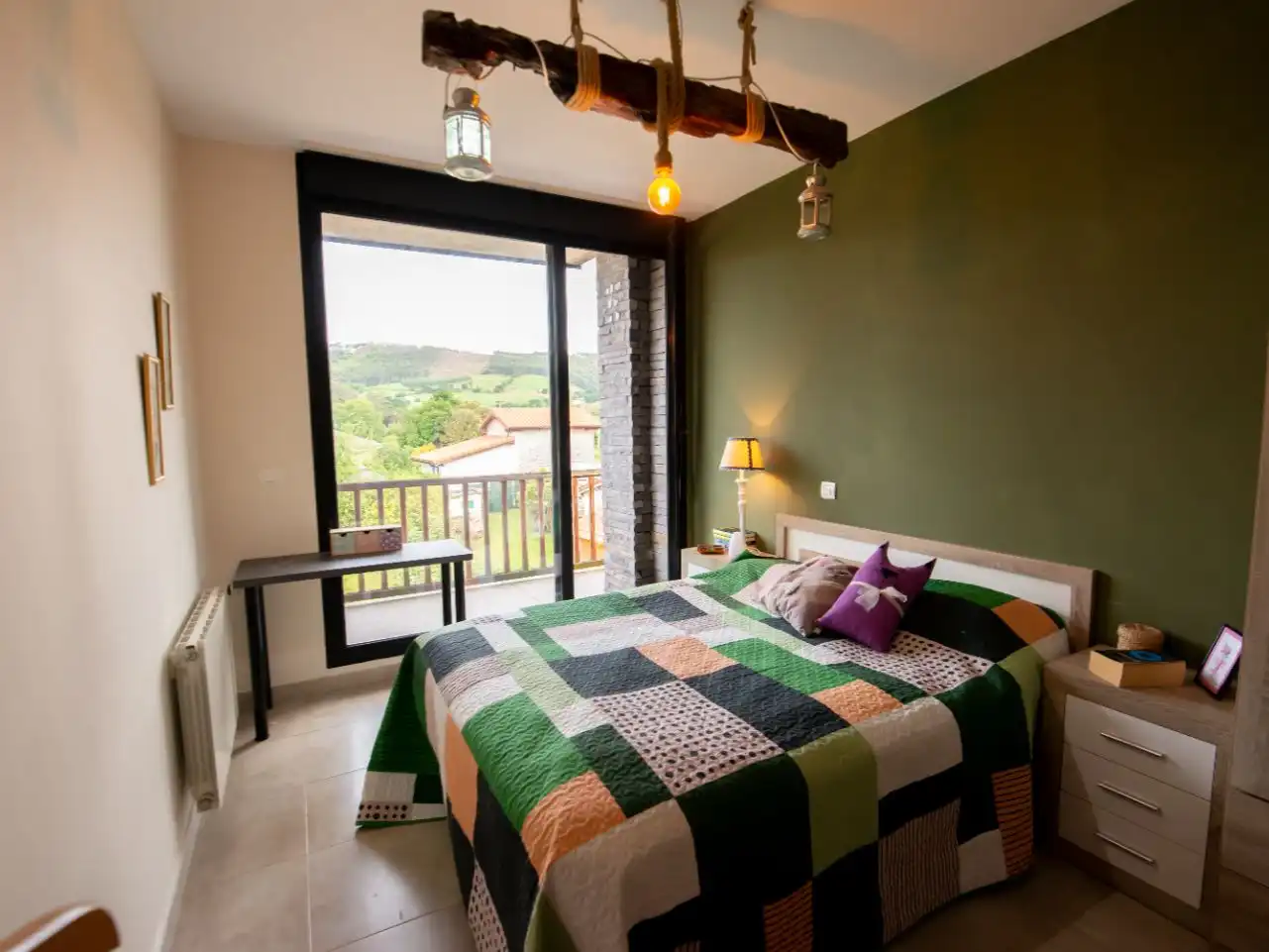 Bedroom of Houses for rent in Polanco  with Heating, Private garden and Terrace