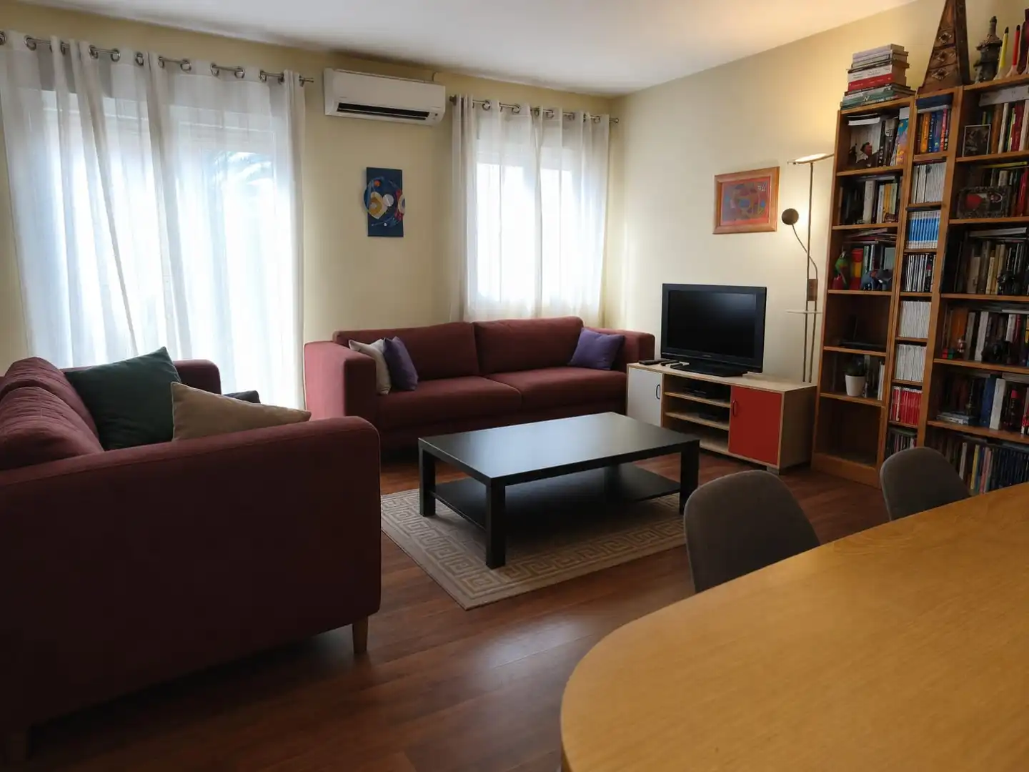Piso en venta en Calle Silo, 6, Estación - Parque O'Donnell Sala de estar de Piso en venta en Alcalá de Henares con Aire acondicionado y Balcón