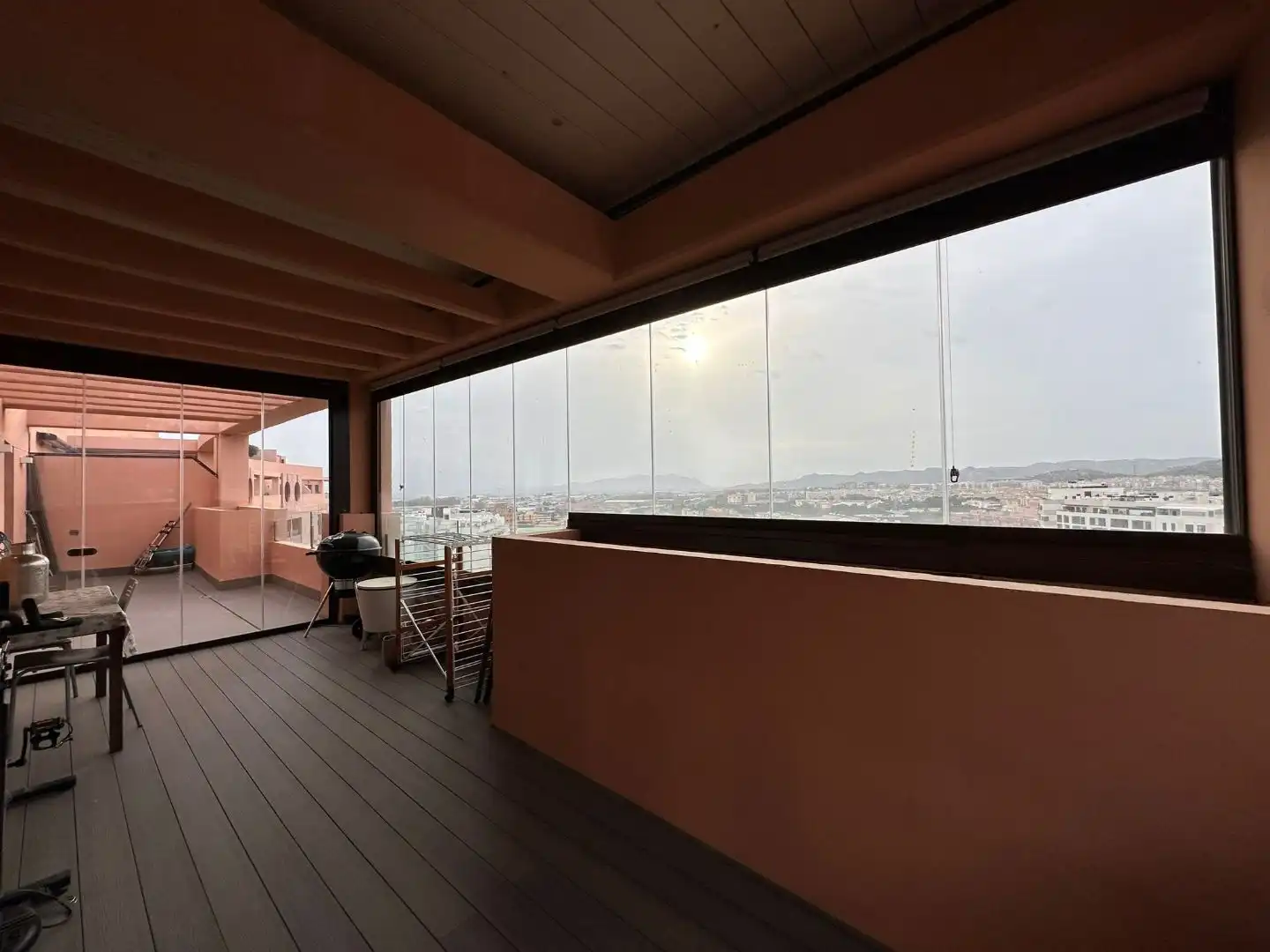 Dachboden zum Verkauf in Bulevar Louis Pasteur, 17, Málaga Capital Terrasse von Dachboden zum Verkauf in Málaga Capital mit Klimaanlage, Terrasse und Schwimmbad