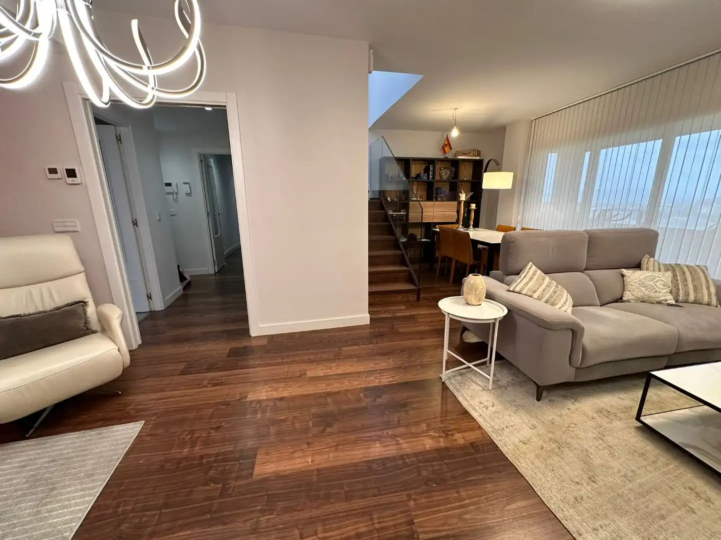 Dachboden zum Verkauf in Bulevar Louis Pasteur, 17, Málaga Capital Wohnzimmer von Dachboden zum Verkauf in Málaga Capital mit Klimaanlage, Terrasse und Schwimmbad