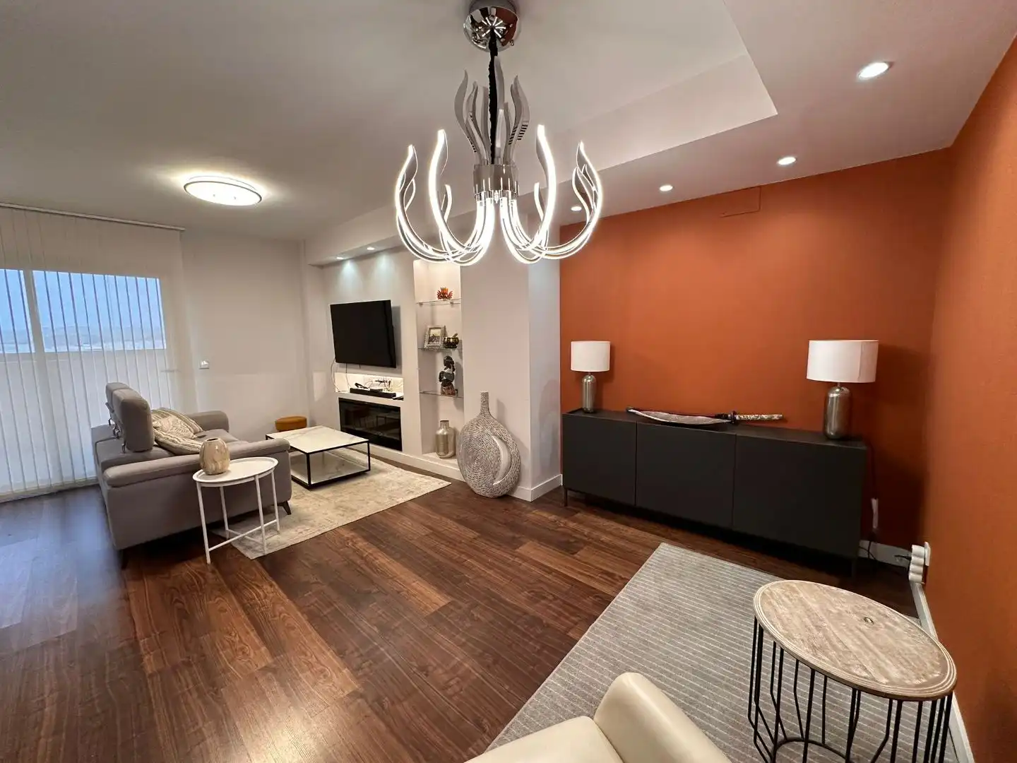 Dachboden zum Verkauf in Bulevar Louis Pasteur, 17, Málaga Capital Wohnzimmer von Dachboden zum Verkauf in Málaga Capital mit Klimaanlage, Terrasse und Schwimmbad