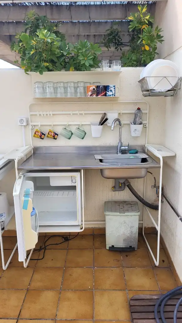 Cocina de Ático de alquiler en Sant Joan d'Alacant con Terraza, Amueblado y Horno