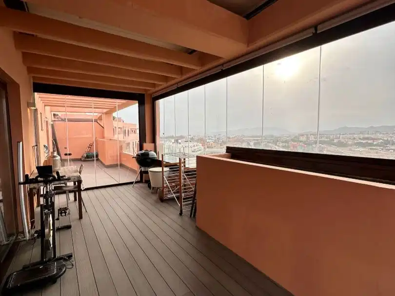 Dachboden zum Verkauf in Bulevar Louis Pasteur, 17, Málaga Capital Terrasse von Dachboden zum Verkauf in Málaga Capital mit Klimaanlage, Terrasse und Schwimmbad