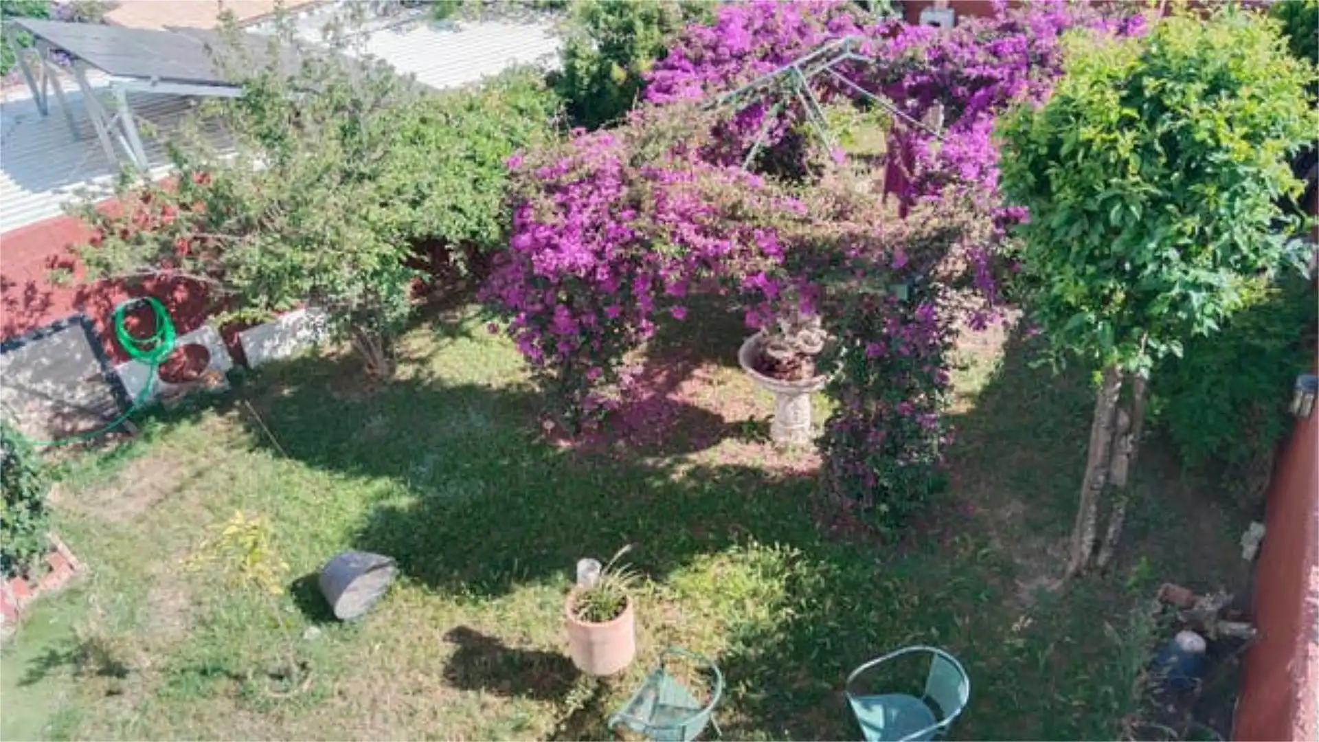 Garden of Houses for sale in Gines  with Terrace and Swimming Pool