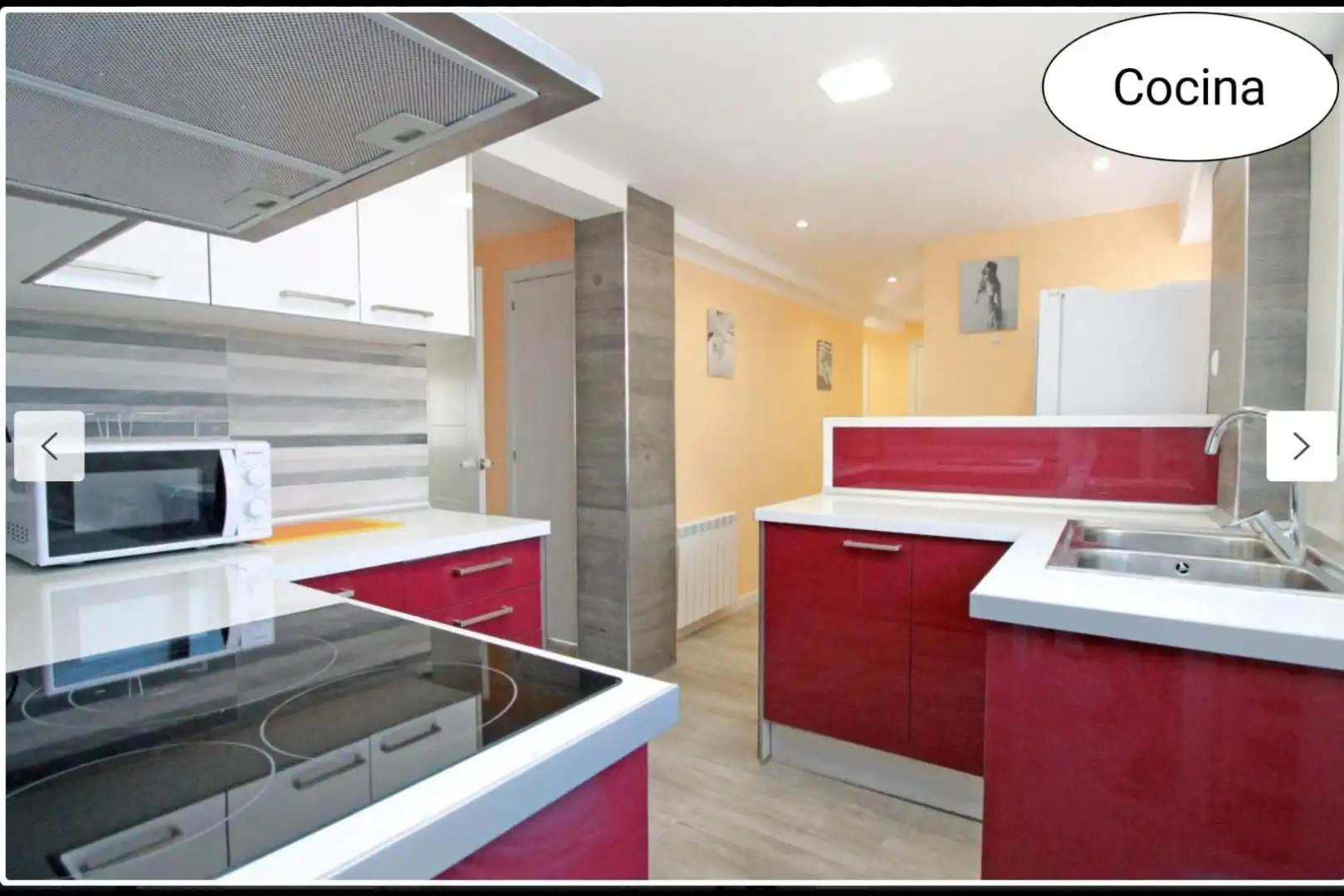 Wohnung zum Verkauf in Carrer de Cantàbria, 60, La Verneda i la Pau Küche von Wohnung zum Verkauf in Barcelona Capital mit Balkon