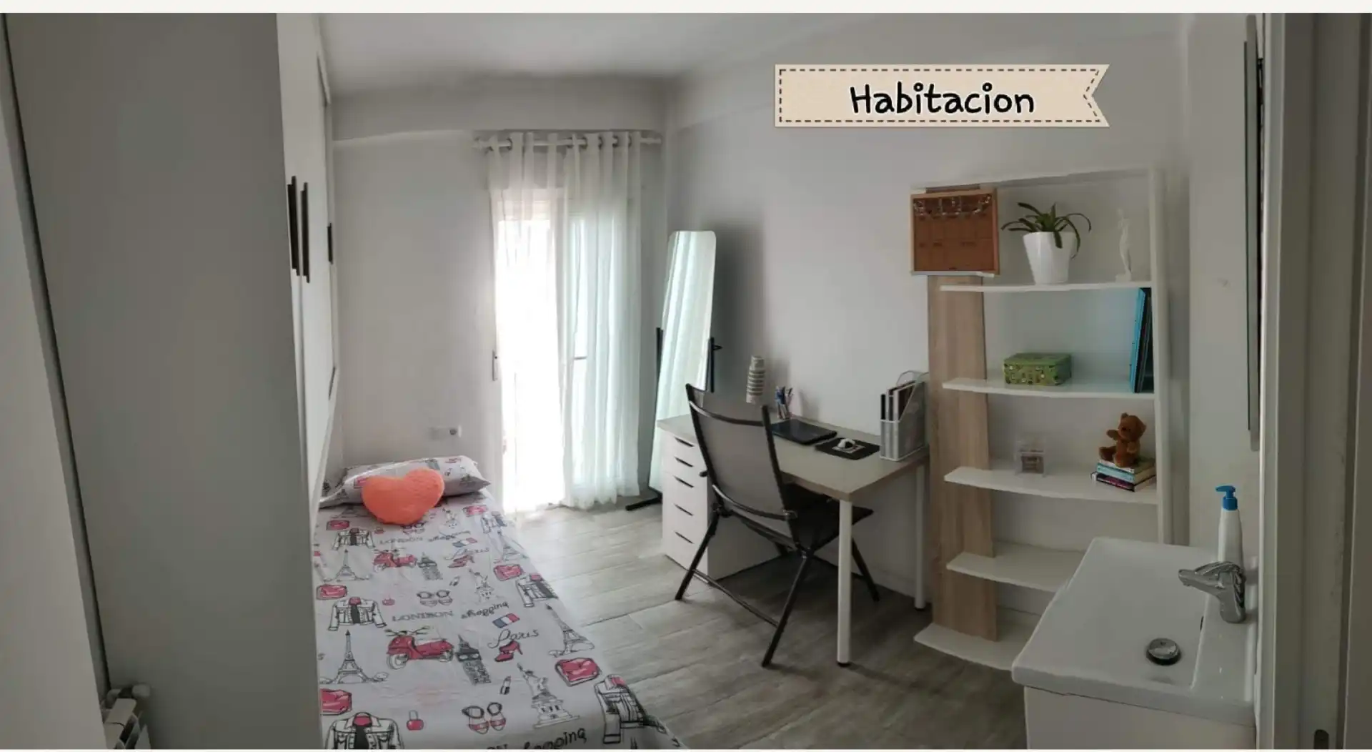 Wohnung zum Verkauf in Carrer de Cantàbria, 60, La Verneda i la Pau Schlafzimmer von Wohnung zum Verkauf in Barcelona Capital mit Balkon