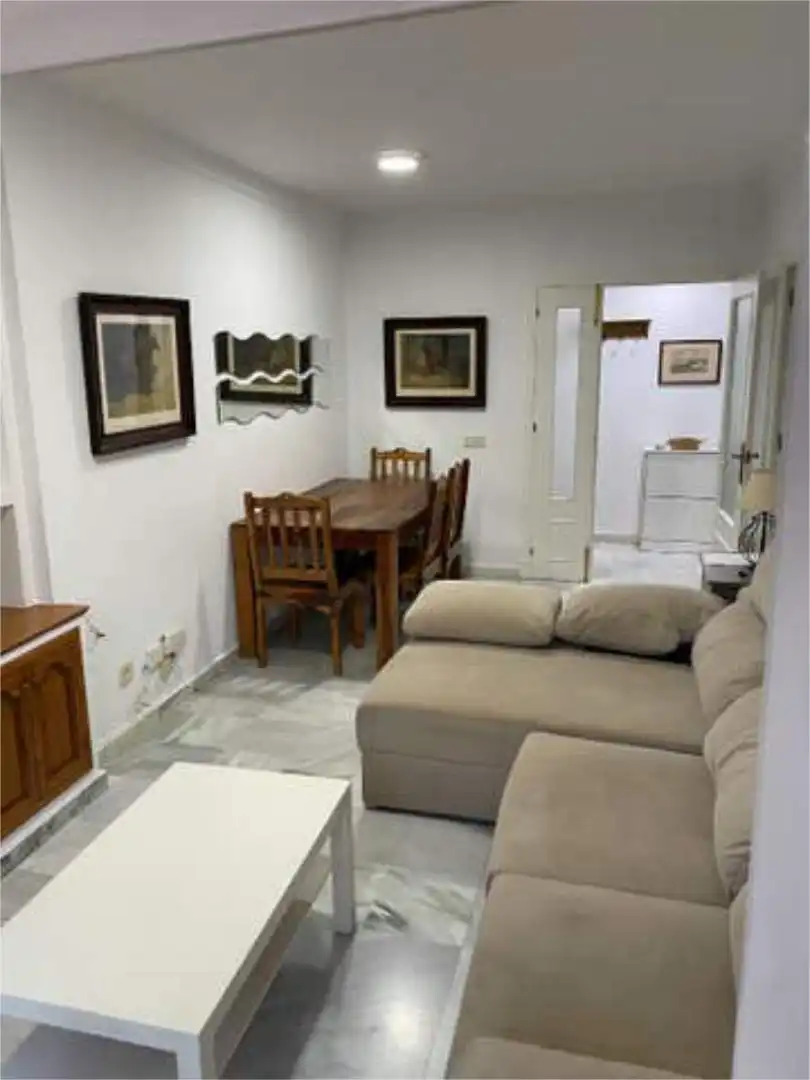 Flat for rent in Pinar Alto Living room of Flat for rent in El Puerto de Santa María with Private garden, Terrace and Furnished
