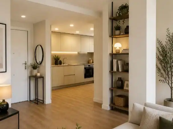 Flat for sale in Calle del Idioma Esperanto, 22, Pueblo Nuevo Kitchen of Flat for sale in Madrid Capital with Air Conditioner and Terrace