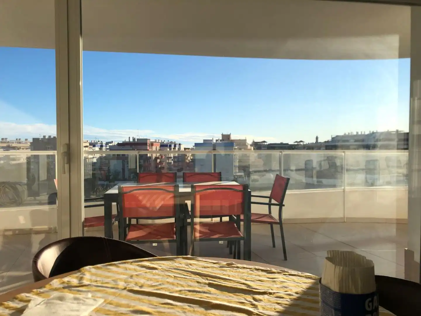 Apartamento de alquiler en Carrer de la Flor del Taronger, 2, Canet d'En Berenguer Terraza de Apartamento de alquiler en Canet d'En Berenguer con Aire acondicionado, Terraza y Piscina