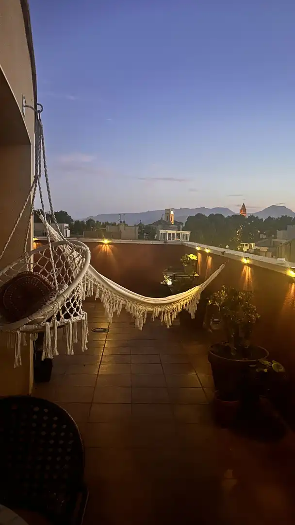 Terrasse von Wohnung zum Verkauf in Montbrió del Camp mit Klimaanlage und Terrasse