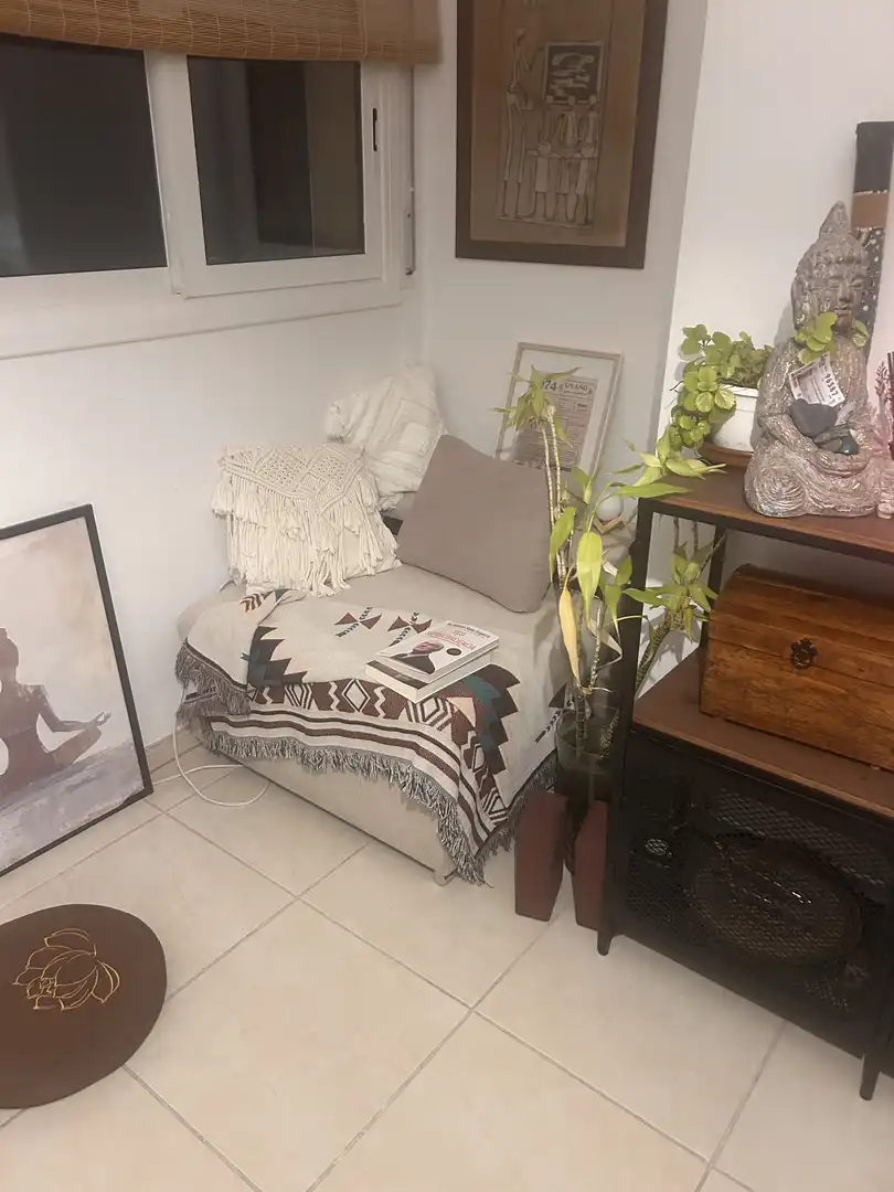 Wohnzimmer von Wohnung zum Verkauf in Montbrió del Camp mit Klimaanlage und Terrasse