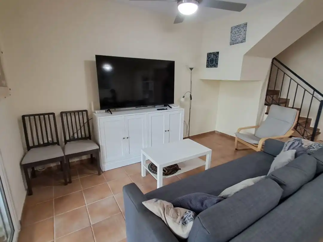 Detached homes for sale in Avenida Rosalía de Castro, 5, Costa Esuri Living room of Detached homes for sale in Ayamonte with Air Conditioner, Terrace and Swimming Pool