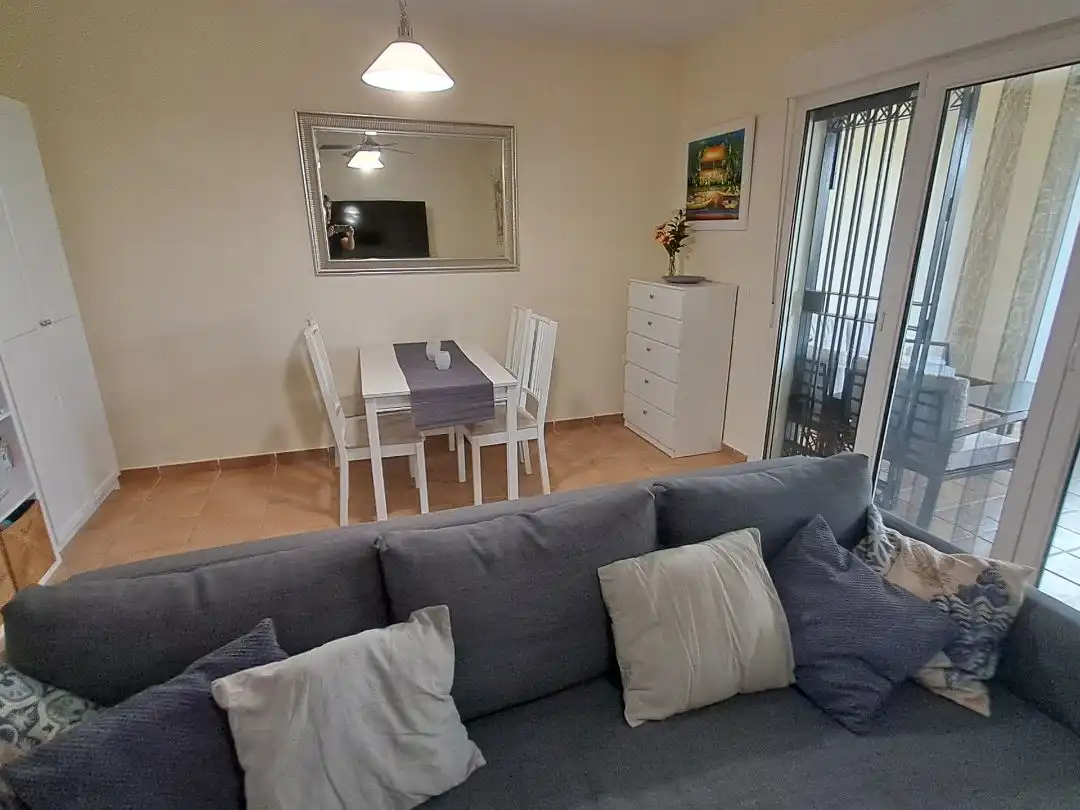 Detached homes for sale in Avenida Rosalía de Castro, 5, Costa Esuri Living room of Detached homes for sale in Ayamonte with Air Conditioner, Terrace and Swimming Pool