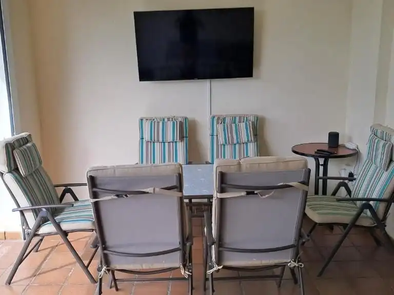 Detached homes for sale in Avenida Rosalía de Castro, 5, Costa Esuri Living room of Detached homes for sale in Ayamonte with Air Conditioner, Terrace and Swimming Pool