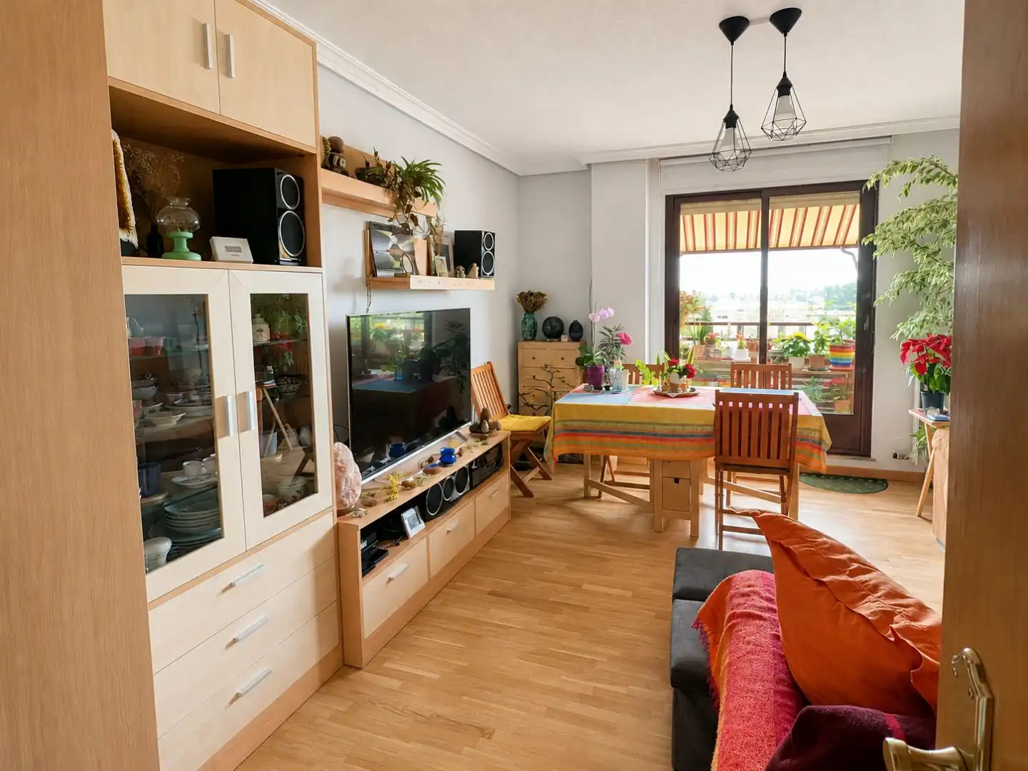 Sala de estar de Piso en venta en Salamanca Capital con Balcón