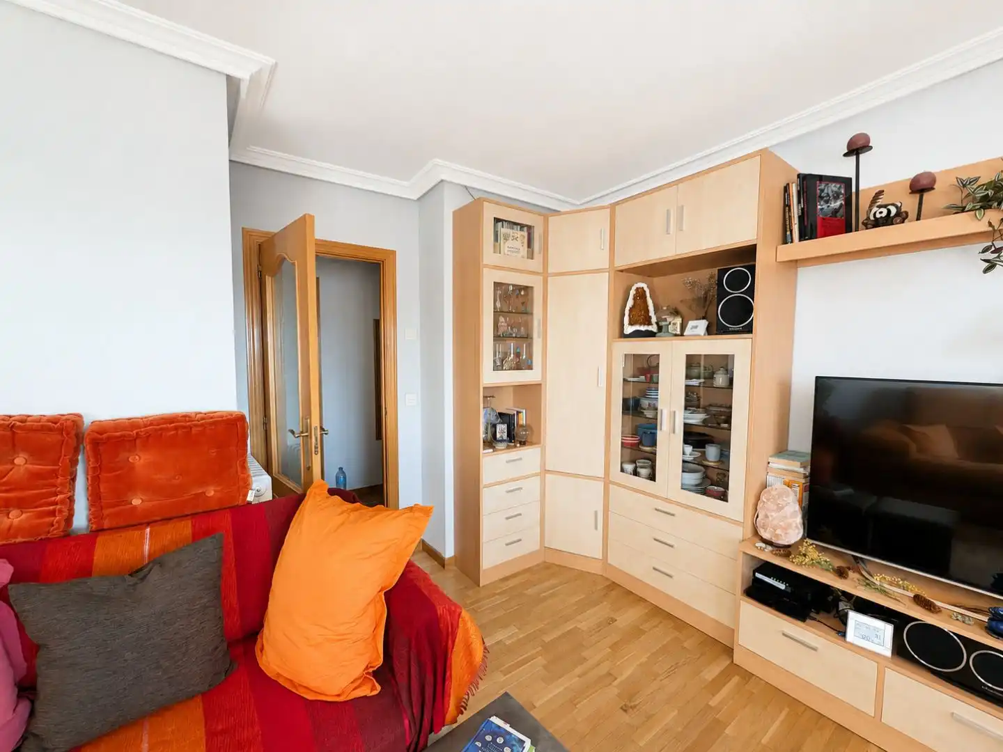 Sala de estar de Piso en venta en Salamanca Capital con Balcón