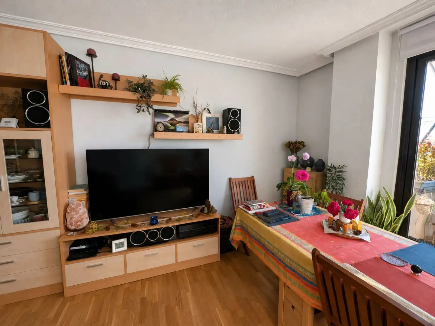 Sala de estar de Piso en venta en Salamanca Capital con Balcón