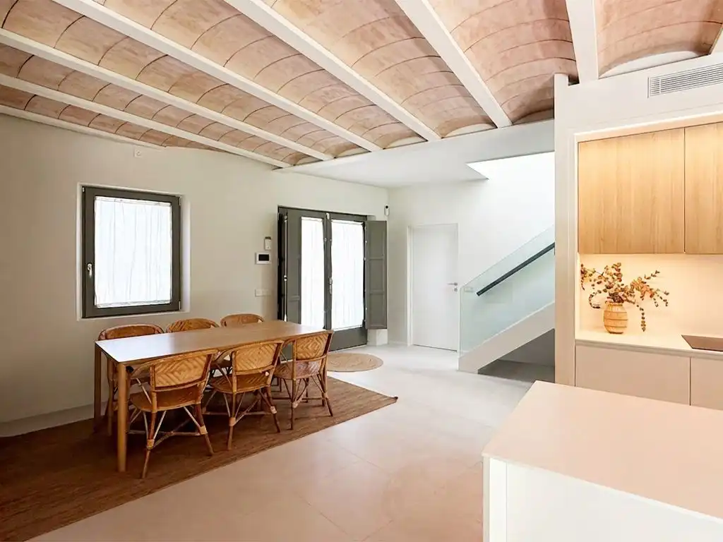 Houses for sale in Carrer de la Fábrica, 2, Pals Dining room of Houses for sale in Pals with Air Conditioner, Terrace and Swimming Pool