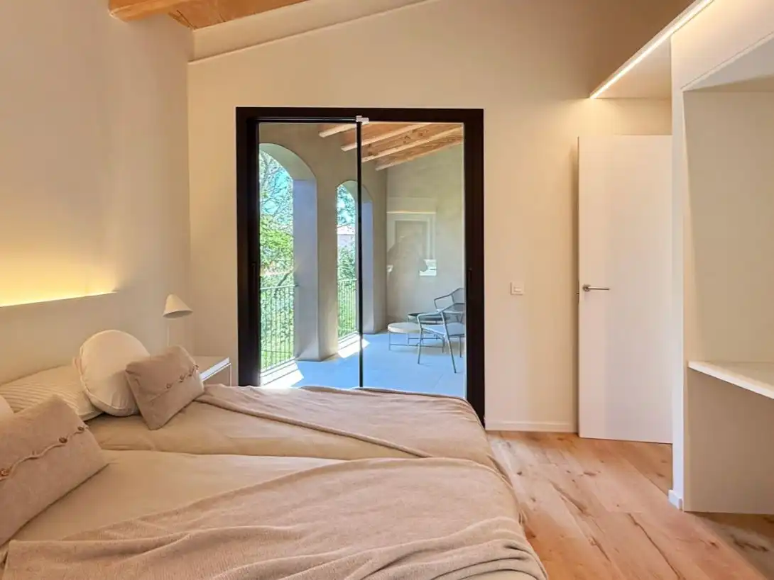 Houses for sale in Carrer de la Fábrica, 2, Pals Bedroom of Houses for sale in Pals with Air Conditioner, Terrace and Swimming Pool