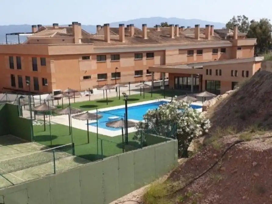 Swimming pool of Flat for rent in Murcia  with Heating, Parquet flooring and Terrace