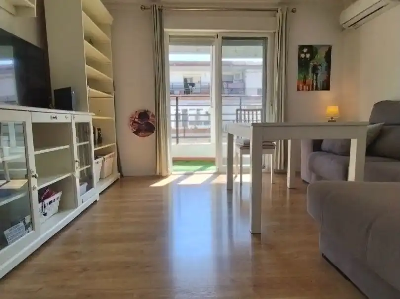 Flat for sale in Calle Ciudad de Játiva, 2, Parque Alcosa Living room of Flat for sale in Sevilla Capital with Air Conditioner and Balcony